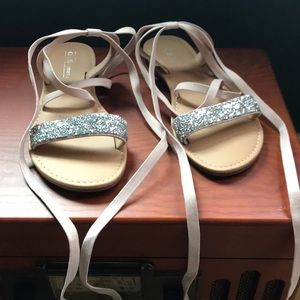 ASOS FI embellished flat sandals